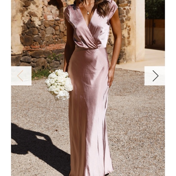 billy j Dresses & Skirts - Dusty Rose Bridesmaid Dress